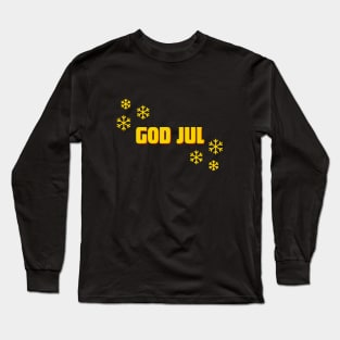 Merry Christmas God Jul Long Sleeve T-Shirt